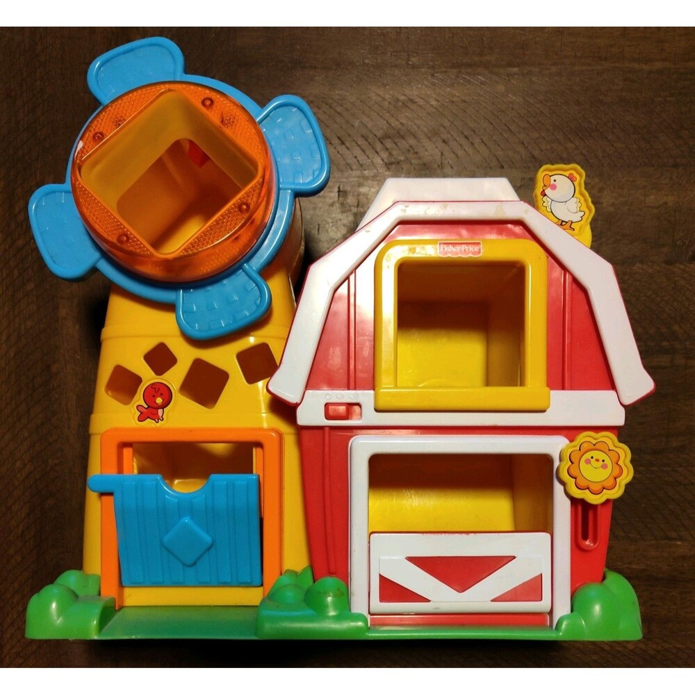 Fisher Price Little People Sing and Sound Farm Only ~ Works ~ no blocks